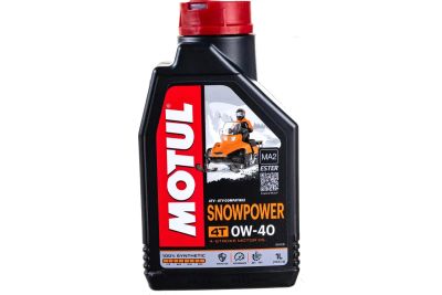 Лот: 20067517. Фото: 1. MOTUL SnowPower 4T 0w40 SN/SL... Масла, жидкости