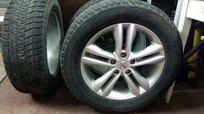 Лот: 11589020. Фото: 1. Шины Bridgestone Blizzak на дисках. Шины