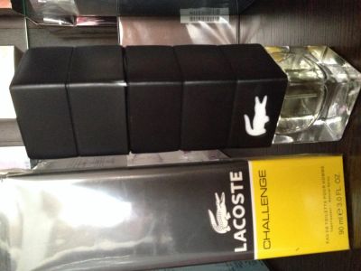Лот: 4001157. Фото: 1. Туалетная вода Lacoste - Challenge... Мужская парфюмерия