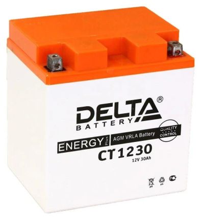 Лот: 15642280. Фото: 1. Аккумулятор DELTA CT 1230 30 Ач... Аккумуляторы
