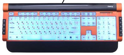 Лот: 4553066. Фото: 1. Клавиатура USB Dialog KK-L06U... Клавиатуры и мыши