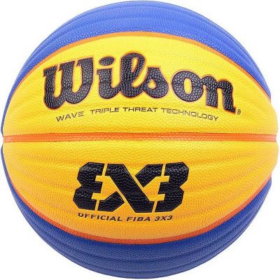 Лот: 22374310. Фото: 1. Баскетбольный мяч р.6 Wilson FIBA3x3... Мячи, ракетки, шайбы, клюшки