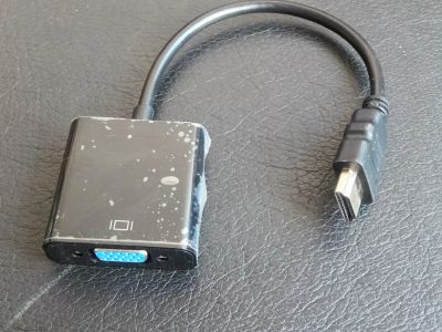 Лот: 25274896. Фото: 1. Переходник конвертер HDMI VGA. Шлейфы, кабели, переходники