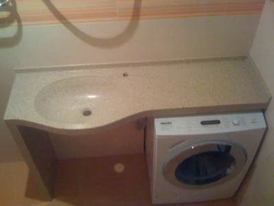 Лот: 5066793. Фото: 1. столешня в ванную комнату. Мебель для ванной комнаты