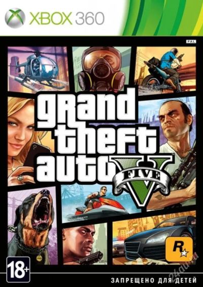 Лот: 3377887. Фото: 1. GTA 5 Новый, нераспакованный... Игры для консолей