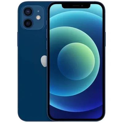 Лот: 16847367. Фото: 1. iPhone 12 128Gb Blue. Смартфоны