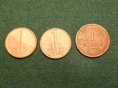 Лот: 5887816. Фото: 1. Нидерланды. 3 монеты .См.описание... Европа