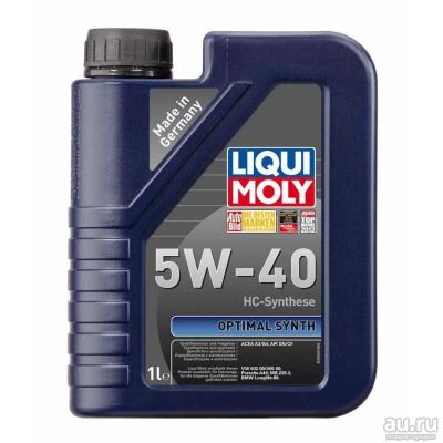 Лот: 8829983. Фото: 1. Масло моторное Liqui Moly HC-Synthese... Масла, жидкости