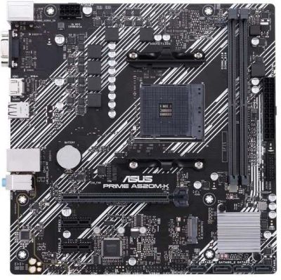 Лот: 25136564. Фото: 1. Мат.плата SocAM4 AMD A520 Asus... Материнские платы