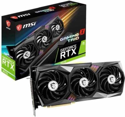 Лот: 17239864. Фото: 1. Видеокарта MSI GeForce RTX 3070... Видеокарты