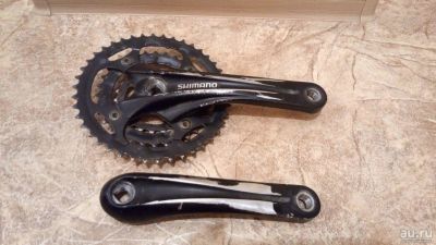 Лот: 13461873. Фото: 1. Система, шатуны Shimano Alivio. Запчасти