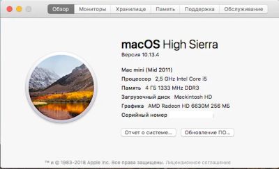 Лот: 14426674. Фото: 1. Mac mini 2011 Core i5 2,5 + возможность... Компьютеры в сборе