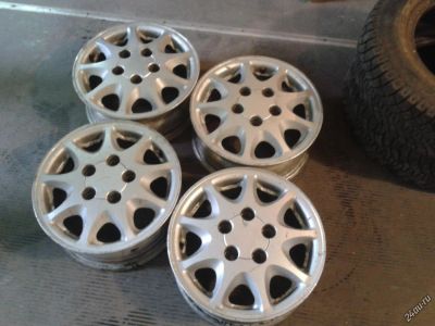 Лот: 6041943. Фото: 1. Оригинальное toyota литье диски... Диски