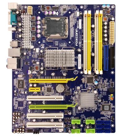 Лот: 11607087. Фото: 1. Foxconn P43A (P43 чипсет, Разгон... Материнские платы