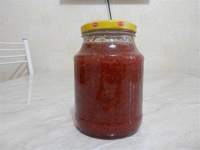 Лот: 2929466. Фото: 1. Домашнее варенье из садовой клубники. Домашние заготовки
