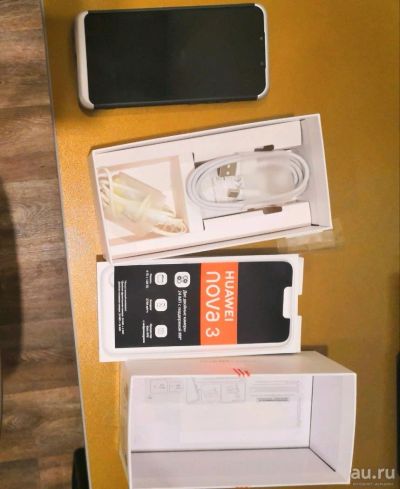 Лот: 13223100. Фото: 1. Huawei Nova 3 чёрный. Смартфоны