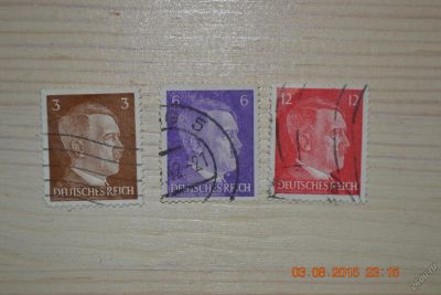 Лот: 5912592. Фото: 1. Марки Германии 1941г. Рейх, Гитлер. Марки