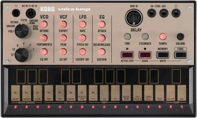 Лот: 8857470. Фото: 1. Синтезатор Korg Volca Keys. Клавишные