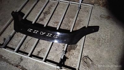 Лот: 14902258. Фото: 1. Дефлектор капота мухобойка Honda... Детали тюнинга