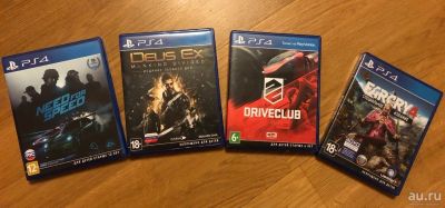 Лот: 13423642. Фото: 1. 4 игры на PS4. Игры для консолей