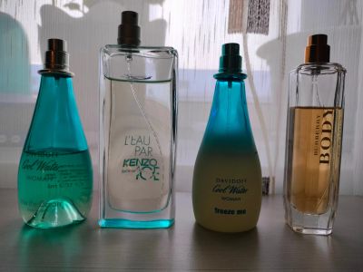 Лот: 21337449. Фото: 1. Парфюм Davidoff Cool Water, Kenzo... Женская парфюмерия