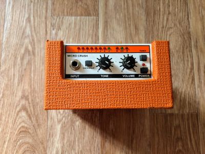 Лот: 13887628. Фото: 1. Комбоусилитель Orange Micro Crush. Гитарные эффекты и комбоусилители