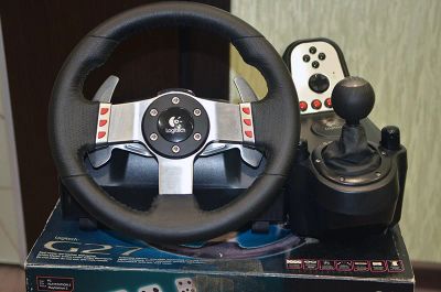 Лот: 8492201. Фото: 1. Logitech G27. Рули, джойстики