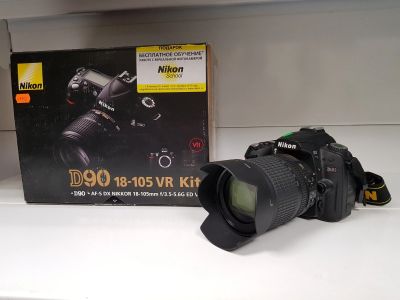 Лот: 14776708. Фото: 1. Фотоаппарат Nikon D90 Kit объектив... Цифровые зеркальные