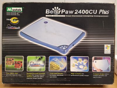 Лот: 25509640. Фото: 1. Сканер Bear Paw 2400 в коробке... Картриджи, расходные материалы