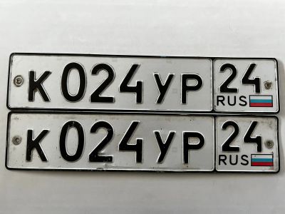 Лот: 20043786. Фото: 1. гос номер К 024 УР24. Госномера