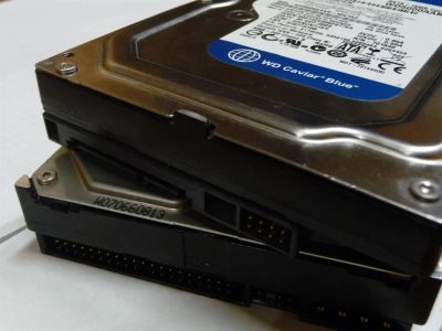 Лот: 3698235. Фото: 1. Два HDD - 620GB (WD500Gb-SATA... Жёсткие диски (HDD)