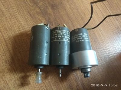 Лот: 12654285. Фото: 1. Электромоторчики MEZ 24в. Электродвигатели, микромоторы