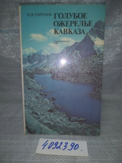Лот: 25703494. Фото: 1. ВбР/OzЮ(4092390)Ефремов Ю.В. Голубое... Путешествия, туризм