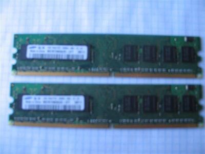Лот: 488227. Фото: 1. Память DIMM DDR2 2х1024MB PC6400... Оперативная память