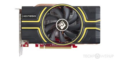 Лот: 10703832. Фото: 1. PowerColor HD 7850 1 GB. Видеокарты