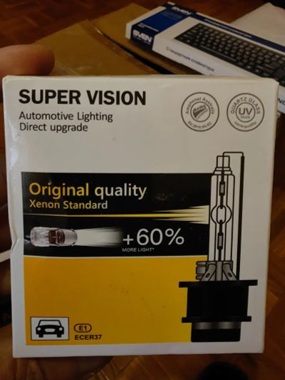 Лот: 24378459. Фото: 1. Ксеноновая лампа Super vision... Оптика и освещение