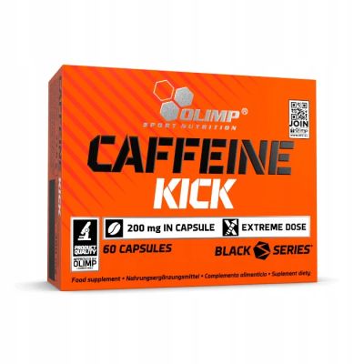 Лот: 18820731. Фото: 1. Olimp Caffeine Kick 60 капс. Спортивное питание, витамины