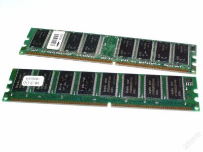 Лот: 63318. Фото: 1. Оперативная память DDR400 256Mb... Оперативная память