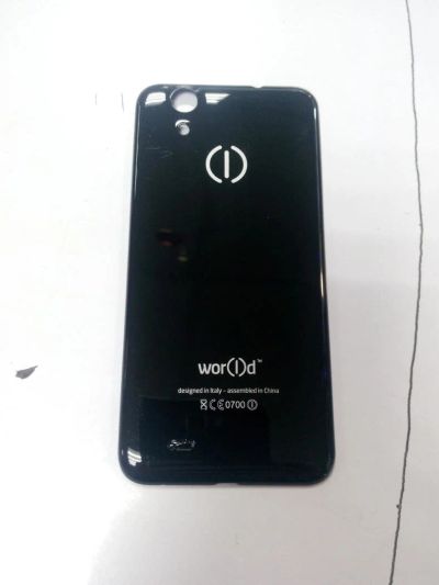 Лот: 10957730. Фото: 1. Задняя крышка черная Wor(l)dphone4U... Корпуса, клавиатуры, кнопки