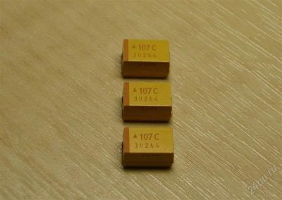 Лот: 2507383. Фото: 1. Конденсаторы 100мкФ 16V ( в лоте... Конденсаторы