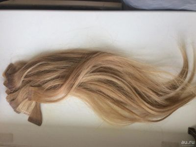 Лот: 9696658. Фото: 1. натуральные волосы angelohaire... Наращивание ресниц, волос