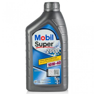 Лот: 14466865. Фото: 1. Mobil Super 2000 X1 10W-40 (полусинт... Масла, жидкости