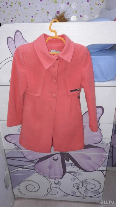 Лот: 8851582. Фото: 1. Продам пальто б/у Турция на девочку. Верхняя одежда