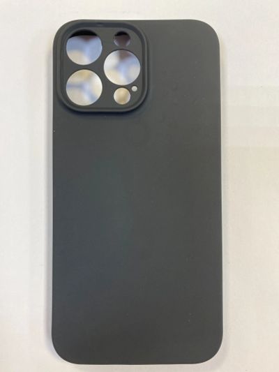 Лот: 19607523. Фото: 1. Чехол iPhone 14 Pro Силикон Черный... Чехлы, бамперы