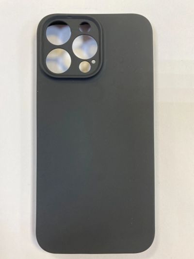 Лот: 19607522. Фото: 1. Чехол iPhone 14 Pro Силикон Черный... Чехлы, бамперы