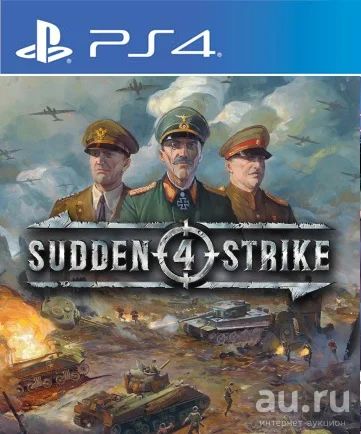 Лот: 10138818. Фото: 1. Sudden Strike 4. Игра для PS4... Игры для консолей