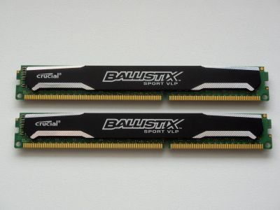 Лот: 11220829. Фото: 1. 8Gb (2 x 4Gb) Crucial Ballistix... Оперативная память