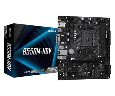 Лот: 20223490. Фото: 1. asrock b550 mhv. Материнские платы