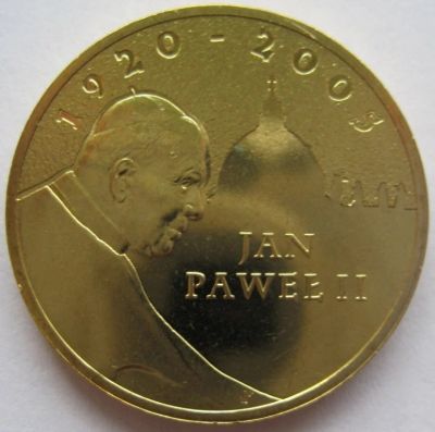 Лот: 11177767. Фото: 1. Польша 2 злотых 2005. Папа Иоанн... Европа