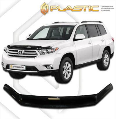 Лот: 13013836. Фото: 1. Дефлектор капота Toyota Highlander... Детали тюнинга